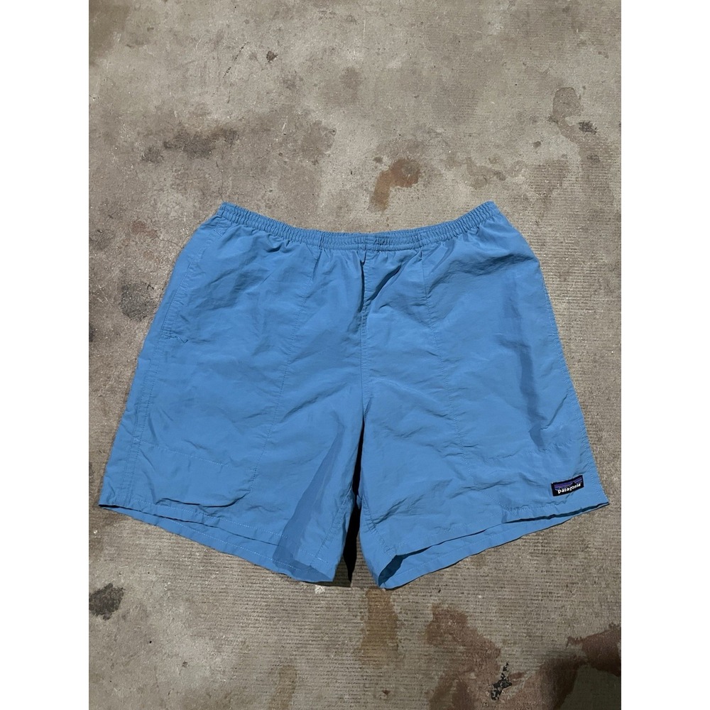 Patagonia Baggies Shorts Medium Blue Nylon 6" In Lined 58034